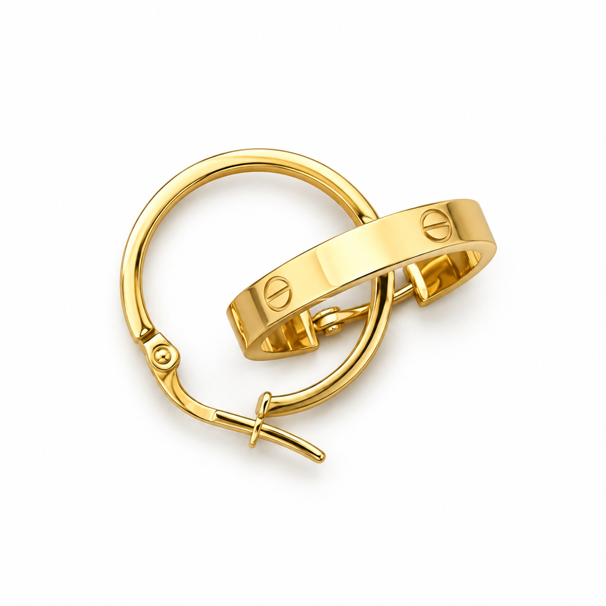 Hinged Hoop Earrings